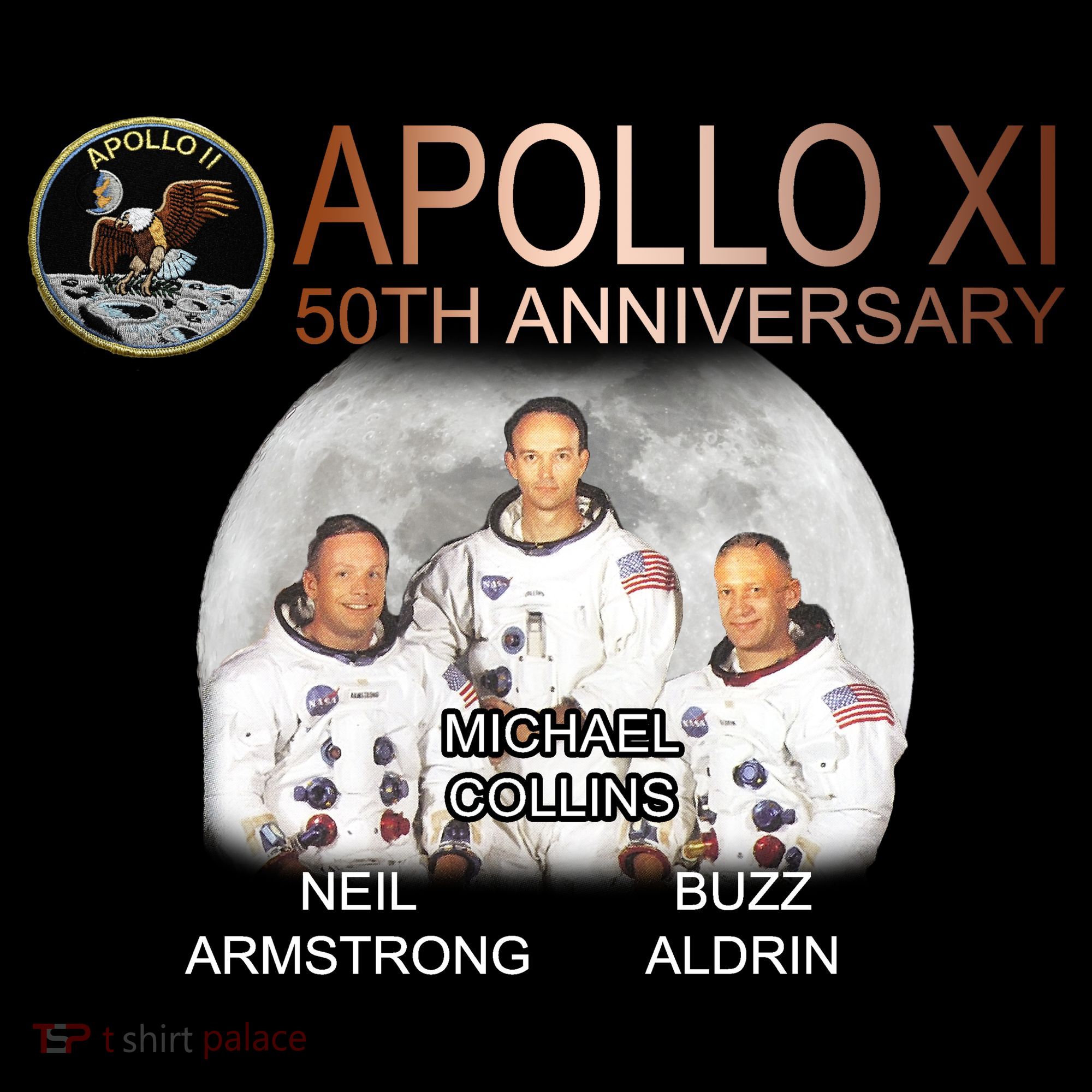 APOLLO 11 Astronauts 50th Anniversary  Sweatshirt