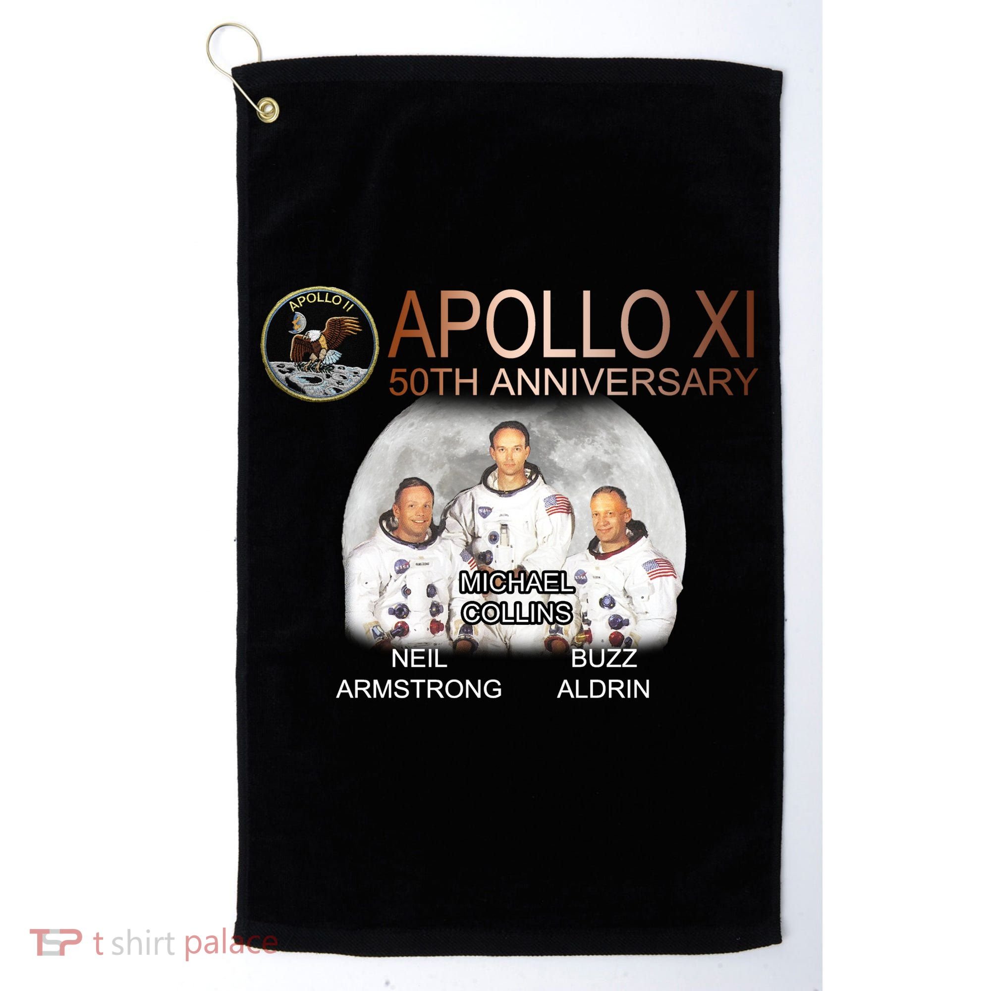 APOLLO 11 Astronauts 50th Anniversary  Golf Towel