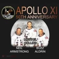 APOLLO 11 Astronauts 50th Anniversary  Women's Long Sleeve Shirt thumb 2