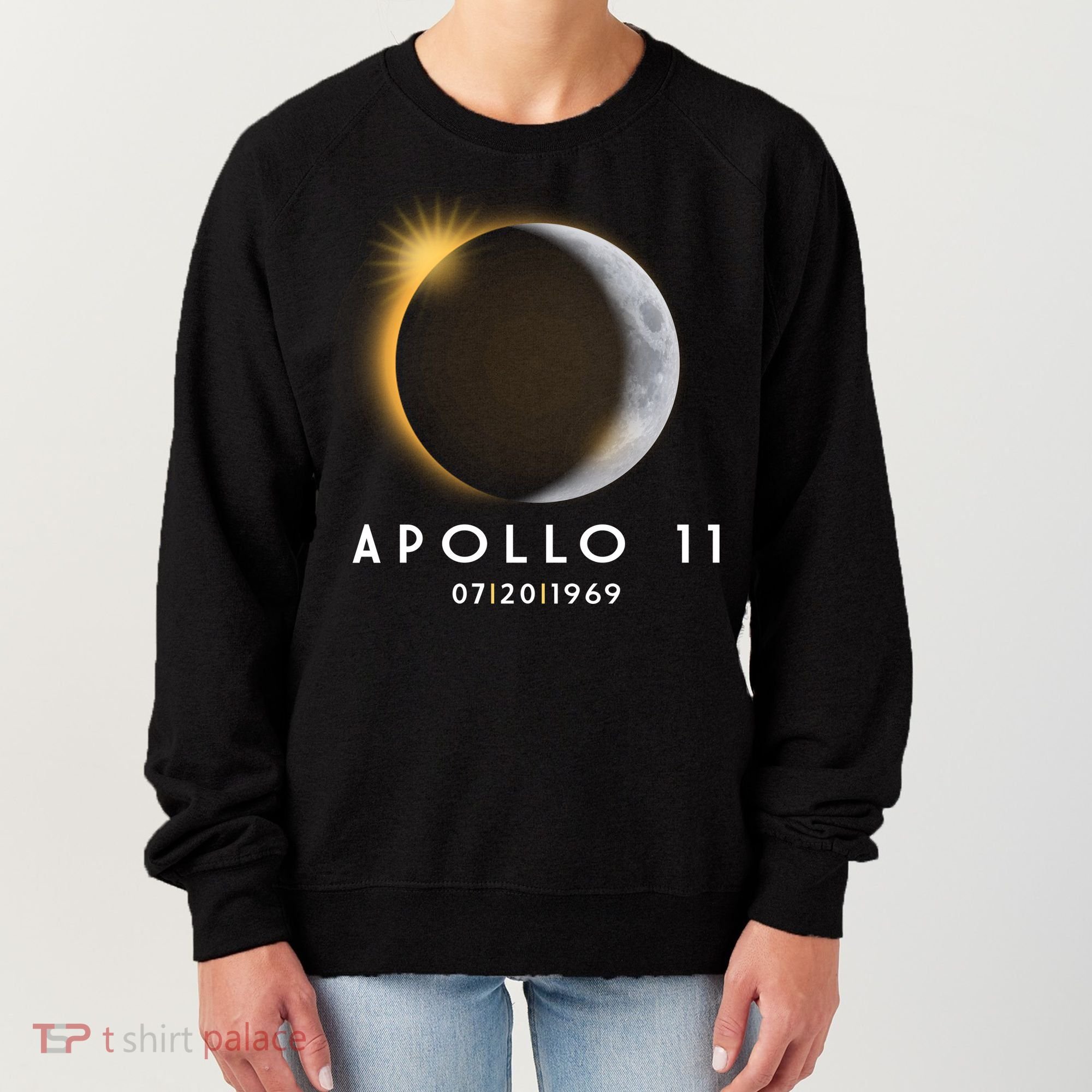 Apollo 11 Eclipse 50th Anniversary  Women's Sweatshirt