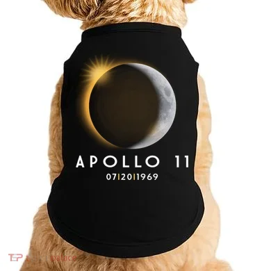 Apollo 11 Eclipse 50th Anniversary  Doggie Tank