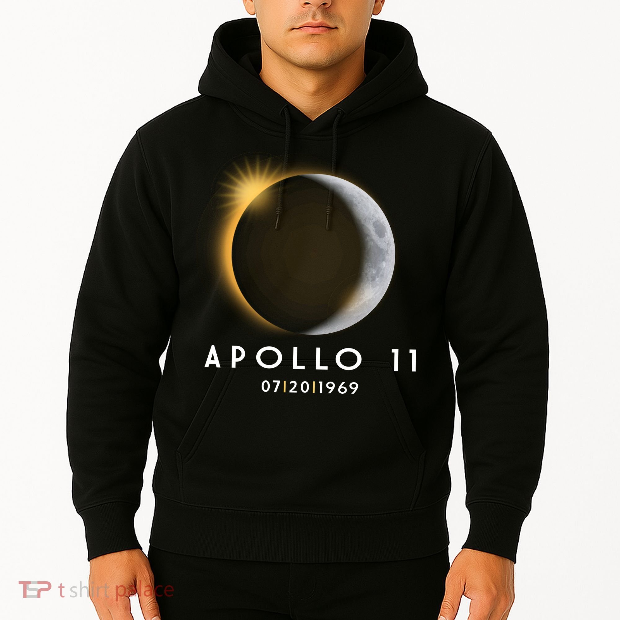 Apollo 11 Eclipse 50th Anniversary  Hoodie