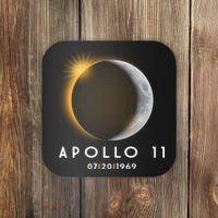 Apollo 11 Eclipse 50th Anniversary  Coaster thumb 0