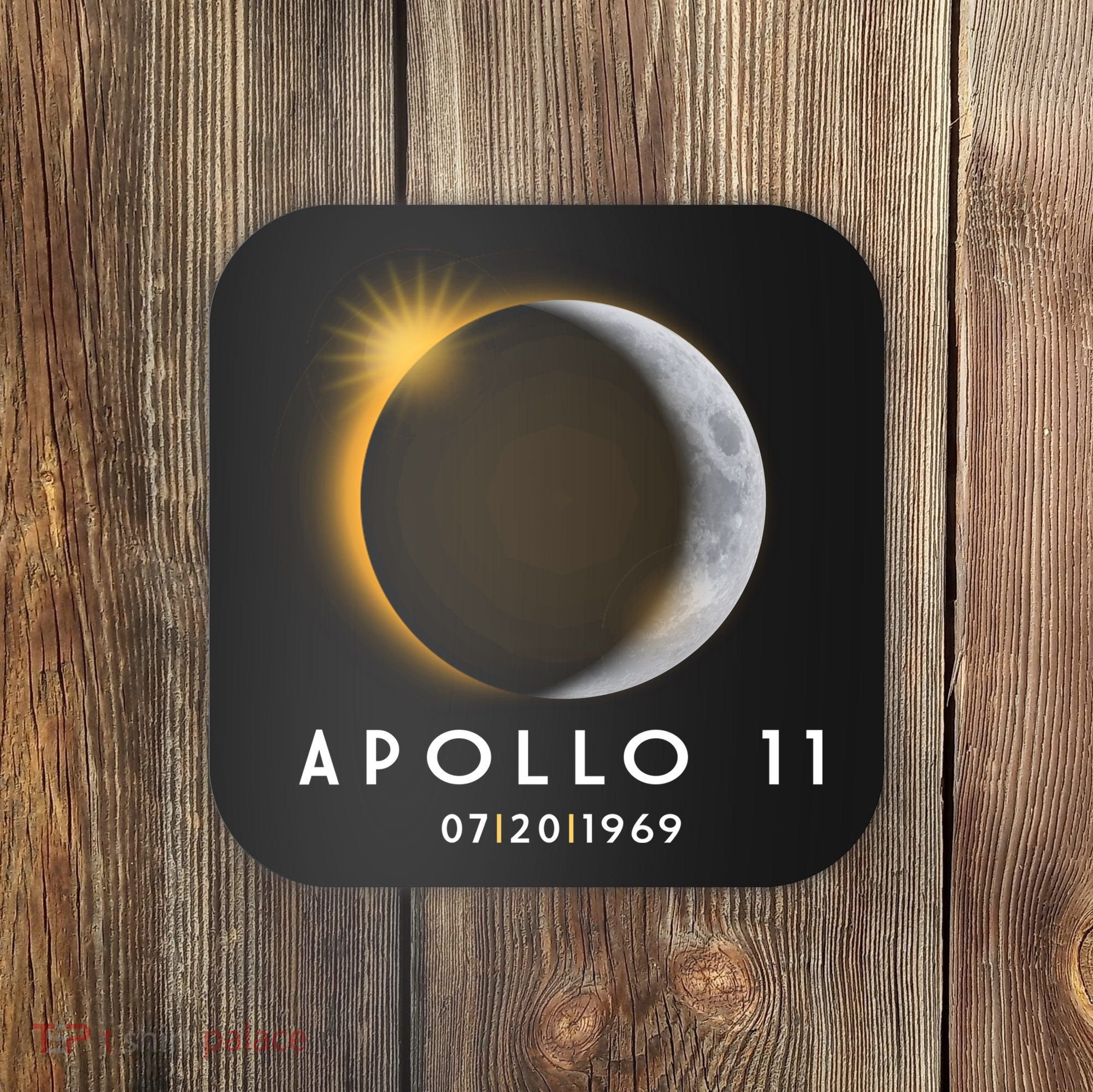 Apollo 11 Eclipse 50th Anniversary  Coaster