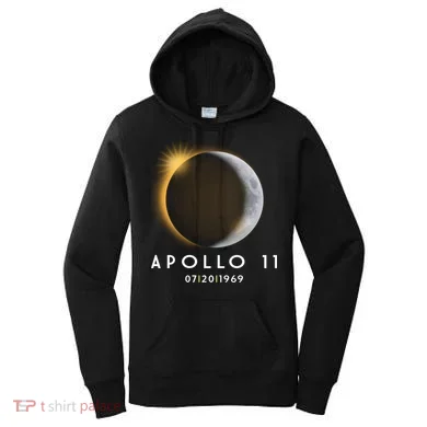 Apollo 11 Eclipse 50th Anniversary  Women's Hoodie