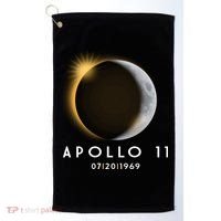Apollo 11 Eclipse 50th Anniversary  Golf Towel thumb 0