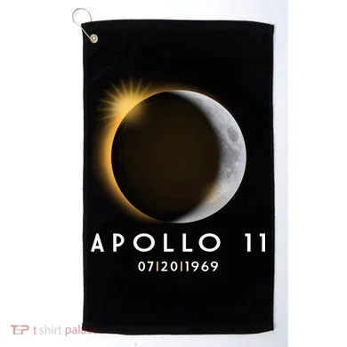 Apollo 11 Eclipse 50th Anniversary  Golf Towel