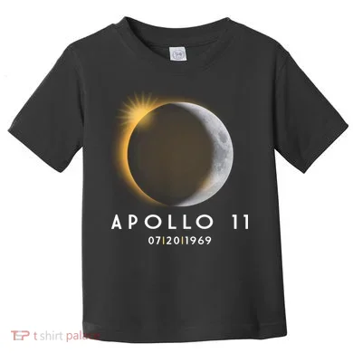 Apollo 11 Eclipse 50th Anniversary Toddler T-Shirt