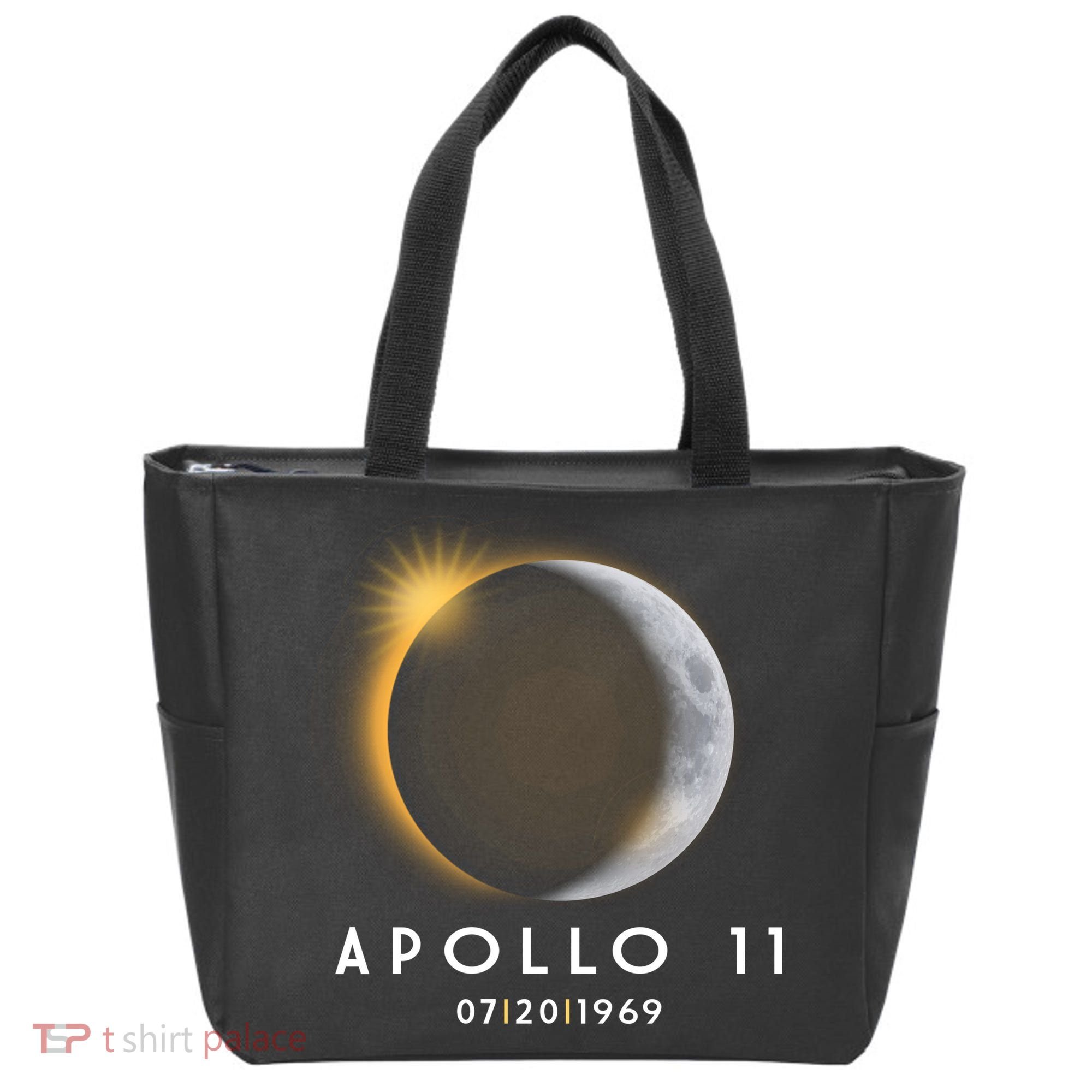 Apollo 11 Eclipse 50th Anniversary  Tote Bag