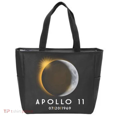 Apollo 11 Eclipse 50th Anniversary  Tote Bag