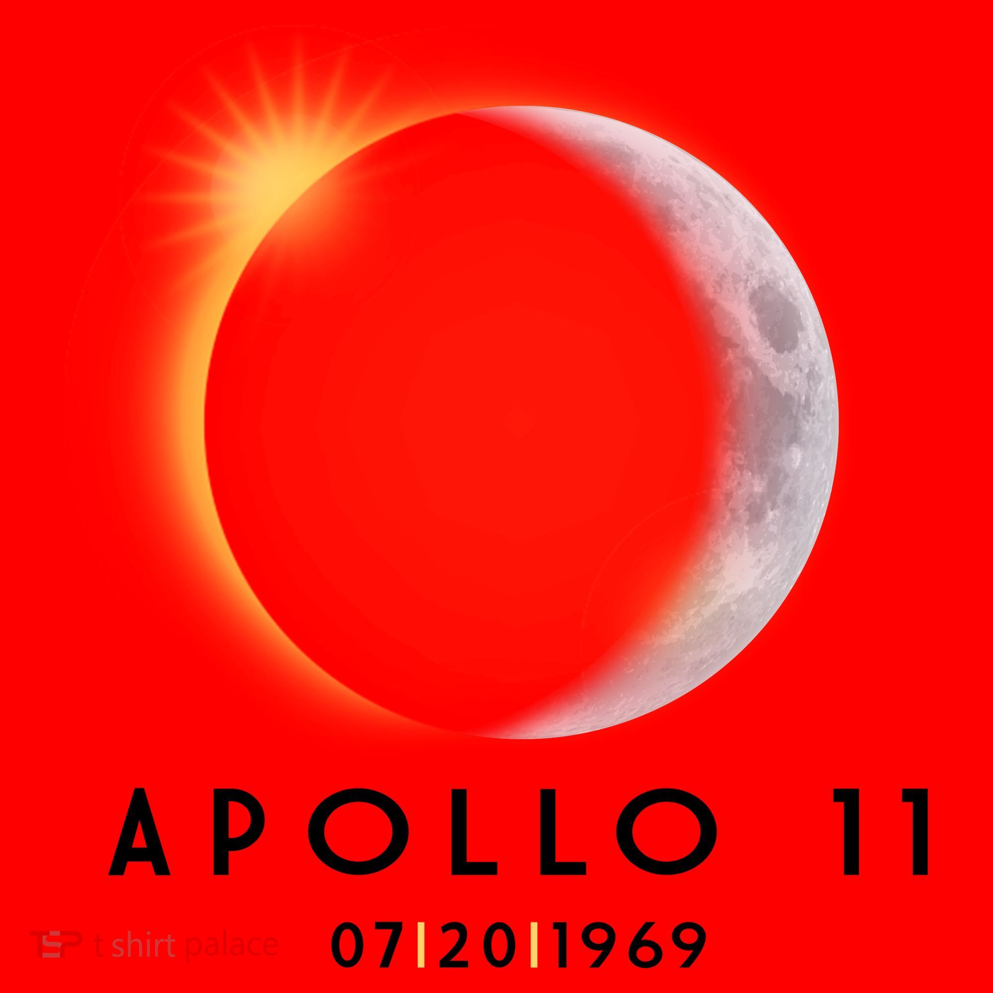Apollo 11 Eclipse 50th Anniversary  Santa Hat