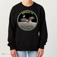 Apollo 11 Emblem Moon Landing Bald Eagle Women's Sweatshirt thumb 0