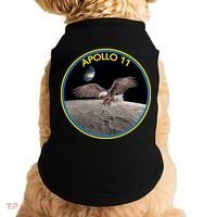 Apollo 11 Emblem Moon Landing Bald Eagle Doggie Tank thumb 0