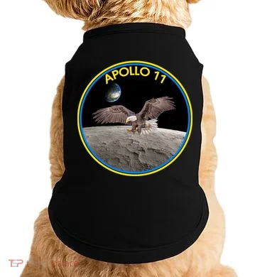 Apollo 11 Emblem Moon Landing Bald Eagle Doggie Tank
