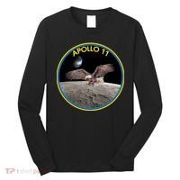Apollo 11 Emblem Moon Landing Bald Eagle Long Sleeve Shirt thumb 0