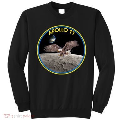 Apollo 11 Emblem Moon Landing Bald Eagle Sweatshirt