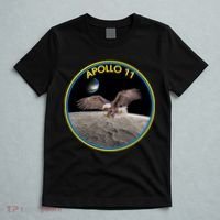 Apollo 11 Emblem Moon Landing Bald Eagle T-Shirt thumb 5