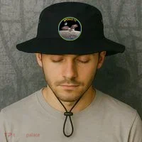 Apollo 11 Emblem Moon Landing Bald Eagle Bucket Hat thumb 2