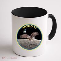 Apollo 11 Emblem Moon Landing Bald Eagle Coffee Mug thumb 1