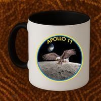 Apollo 11 Emblem Moon Landing Bald Eagle Coffee Mug thumb 2