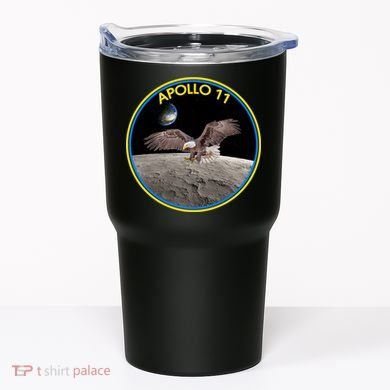 Apollo 11 Emblem Moon Landing Bald Eagle Tumbler