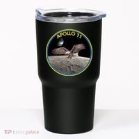 Apollo 11 Emblem Moon Landing Bald Eagle Tumbler thumb 0