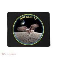 Apollo 11 Emblem Moon Landing Bald Eagle Mousepad thumb 0