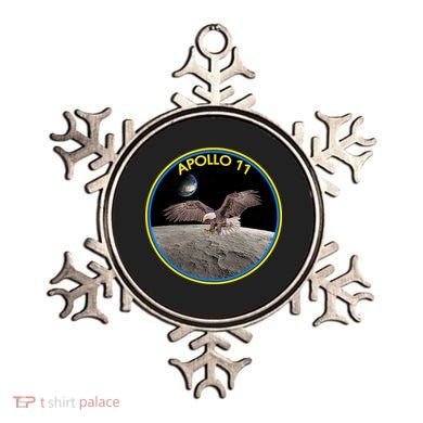Apollo 11 Emblem Moon Landing Bald Eagle Ornament