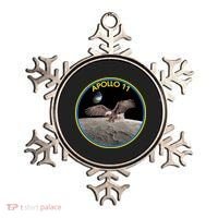 Apollo 11 Emblem Moon Landing Bald Eagle Ornament thumb 0