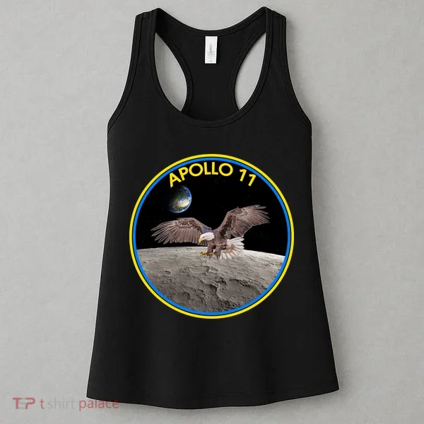 Apollo 11 Emblem Moon Landing Bald Eagle Women's Tank Top