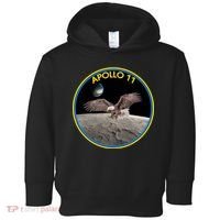 Apollo 11 Emblem Moon Landing Bald Eagle Toddler Hoodie thumb 0