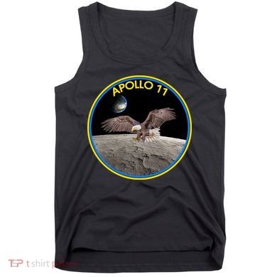 Apollo 11 Emblem Moon Landing Bald Eagle Tank Top