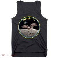 Apollo 11 Emblem Moon Landing Bald Eagle Tank Top thumb 0