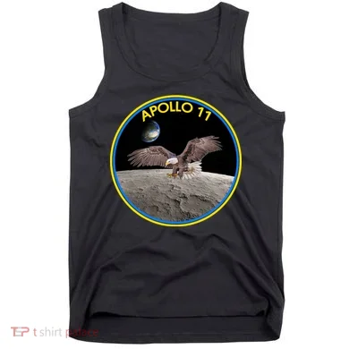 Apollo 11 Emblem Moon Landing Bald Eagle Tank Top