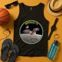 Apollo 11 Emblem Moon Landing Bald Eagle Tank Top thumb 4