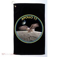 Apollo 11 Emblem Moon Landing Bald Eagle Golf Towel thumb 0
