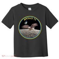 Apollo 11 Emblem Moon Landing Bald Eagle Toddler T-Shirt thumb 0