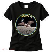 Apollo 11 Emblem Moon Landing Bald Eagle Women's T-Shirt thumb 0