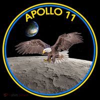 Apollo 11 Emblem Moon Landing Bald Eagle Women's T-Shirt thumb 6