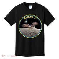 Apollo 11 Emblem Moon Landing Bald Eagle Kids T-Shirt thumb 0