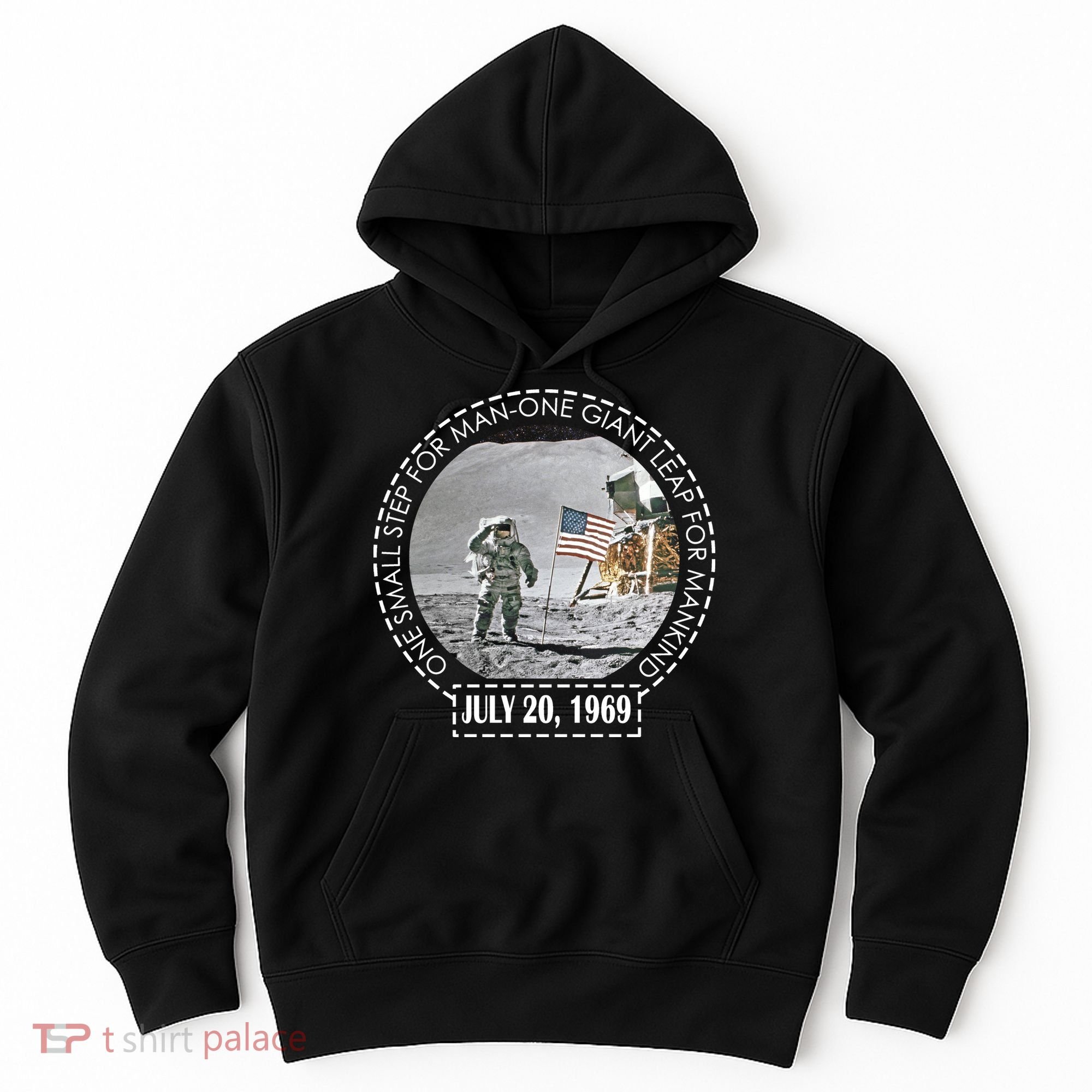 Apollo 11 Moon Landing Emblem 50th Anniversary  Hoodie