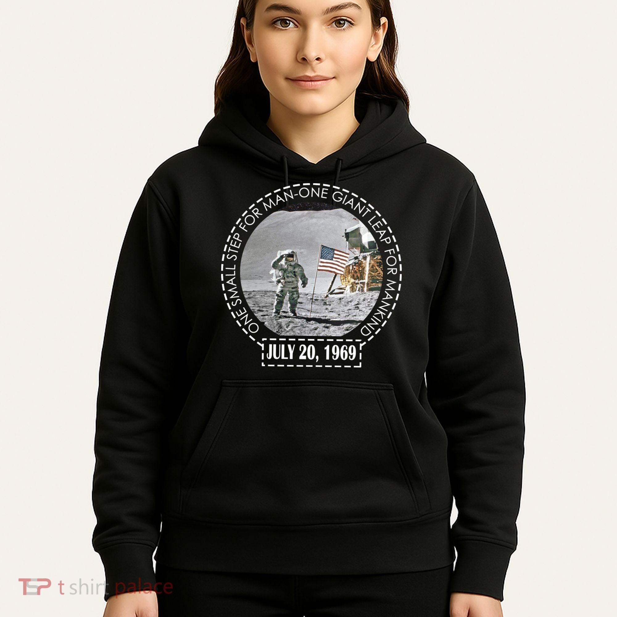 Apollo 11 Moon Landing Emblem 50th Anniversary  Hoodie