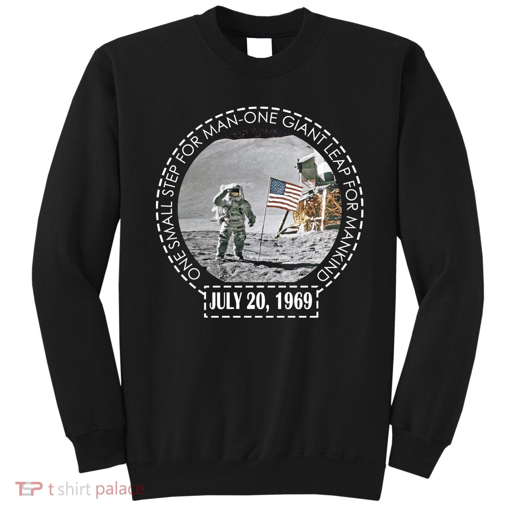 Apollo 11 Moon Landing Emblem 50th Anniversary  Sweatshirt