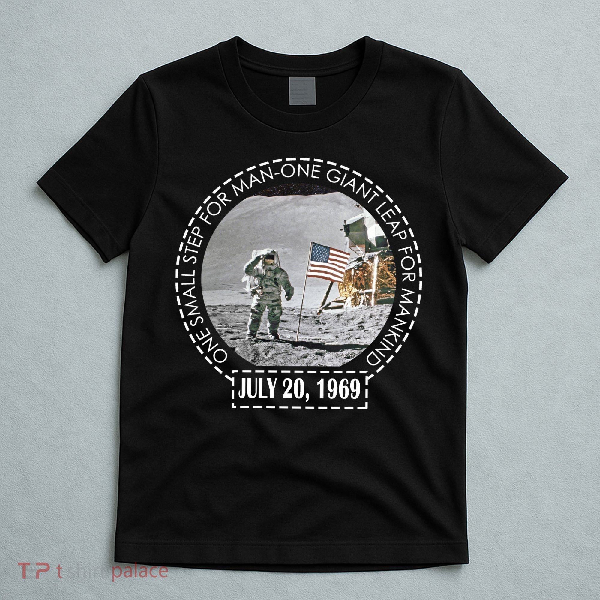 Apollo 11 Moon Landing Emblem 50th Anniversary  T-Shirt