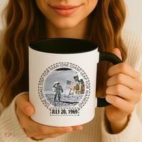 Apollo 11 Moon Landing Emblem 50th Anniversary  Coffee Mug thumb 3