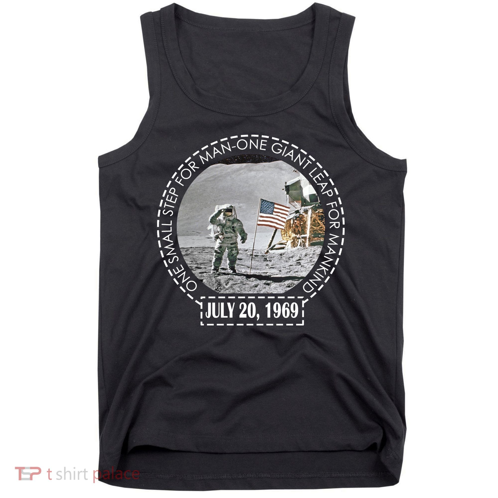 Apollo 11 Moon Landing Emblem 50th Anniversary  Tank Top
