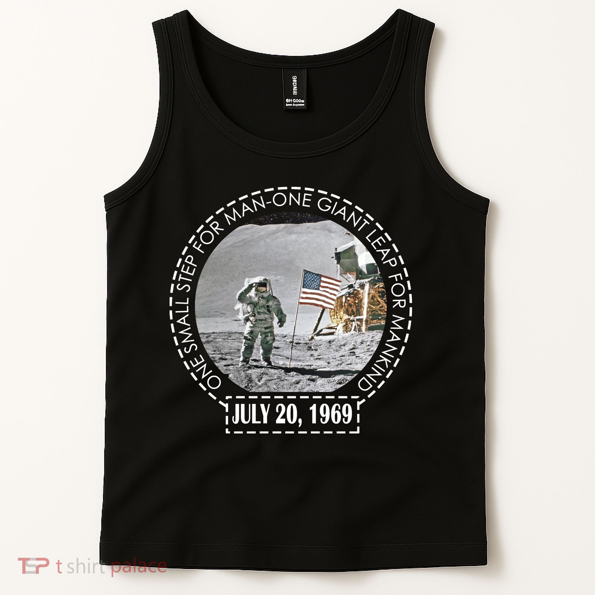 Apollo 11 Moon Landing Emblem 50th Anniversary  Tank Top