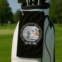 Apollo 11 Moon Landing Emblem 50th Anniversary  Golf Towel thumb 2