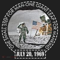 Apollo 11 Moon Landing Emblem 50th Anniversary  Golf Towel thumb 3