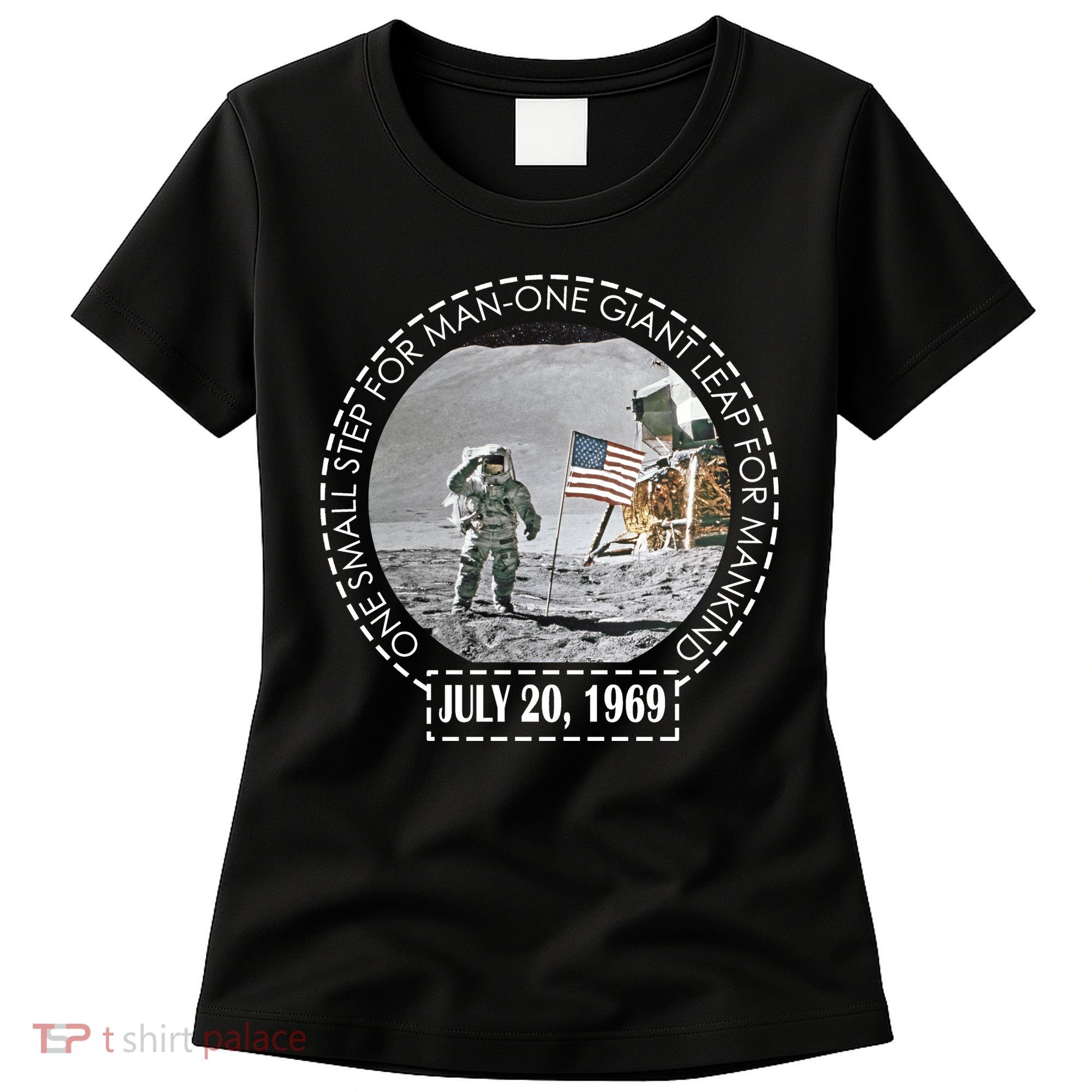 Apollo 11 Moon Landing Emblem 50th Anniversary  Women's T-Shirt